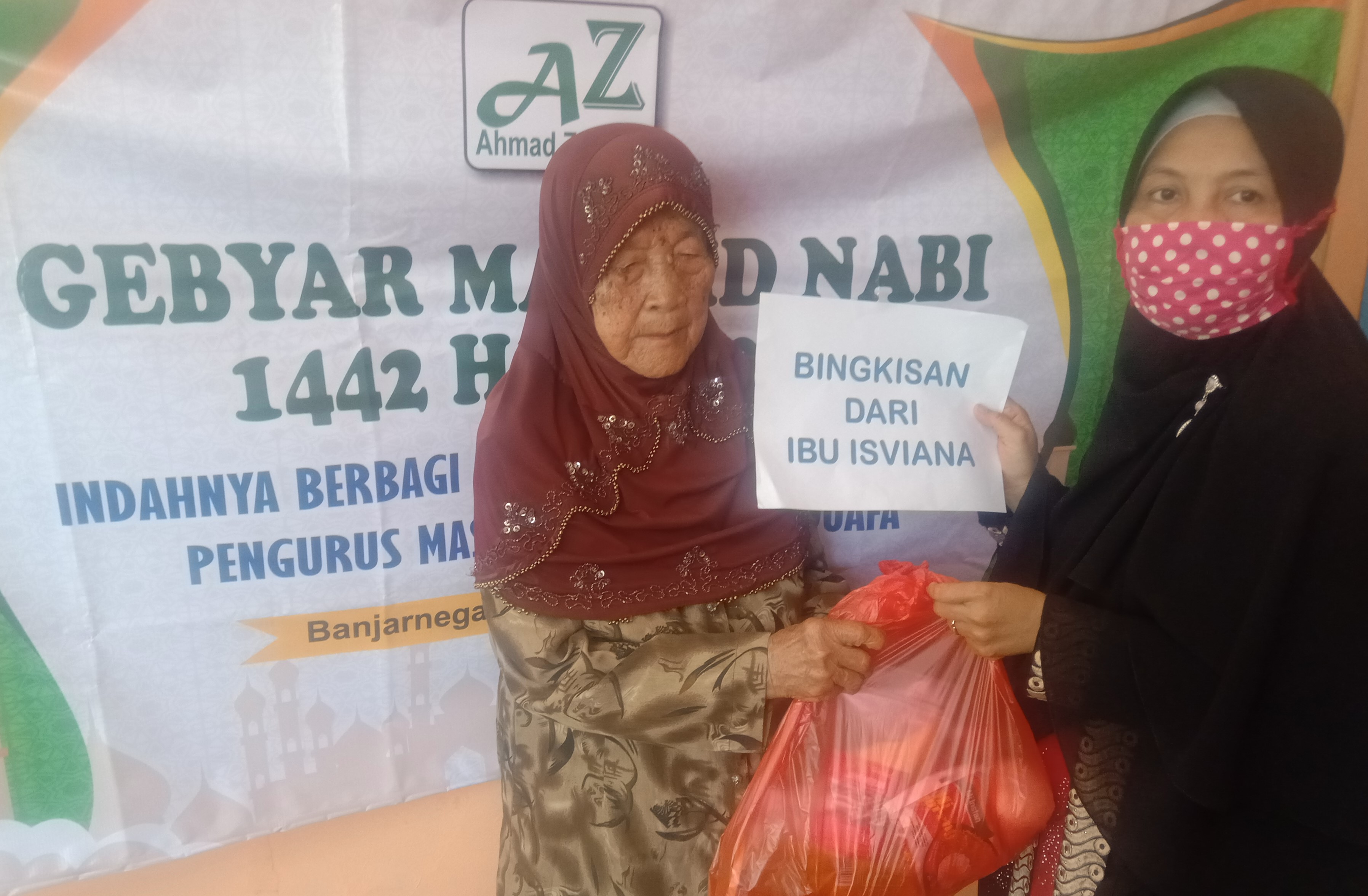 GEBYAR MAULID NABI SAW 2020 M - 1422 H BERSAMA IBU ISVIANA