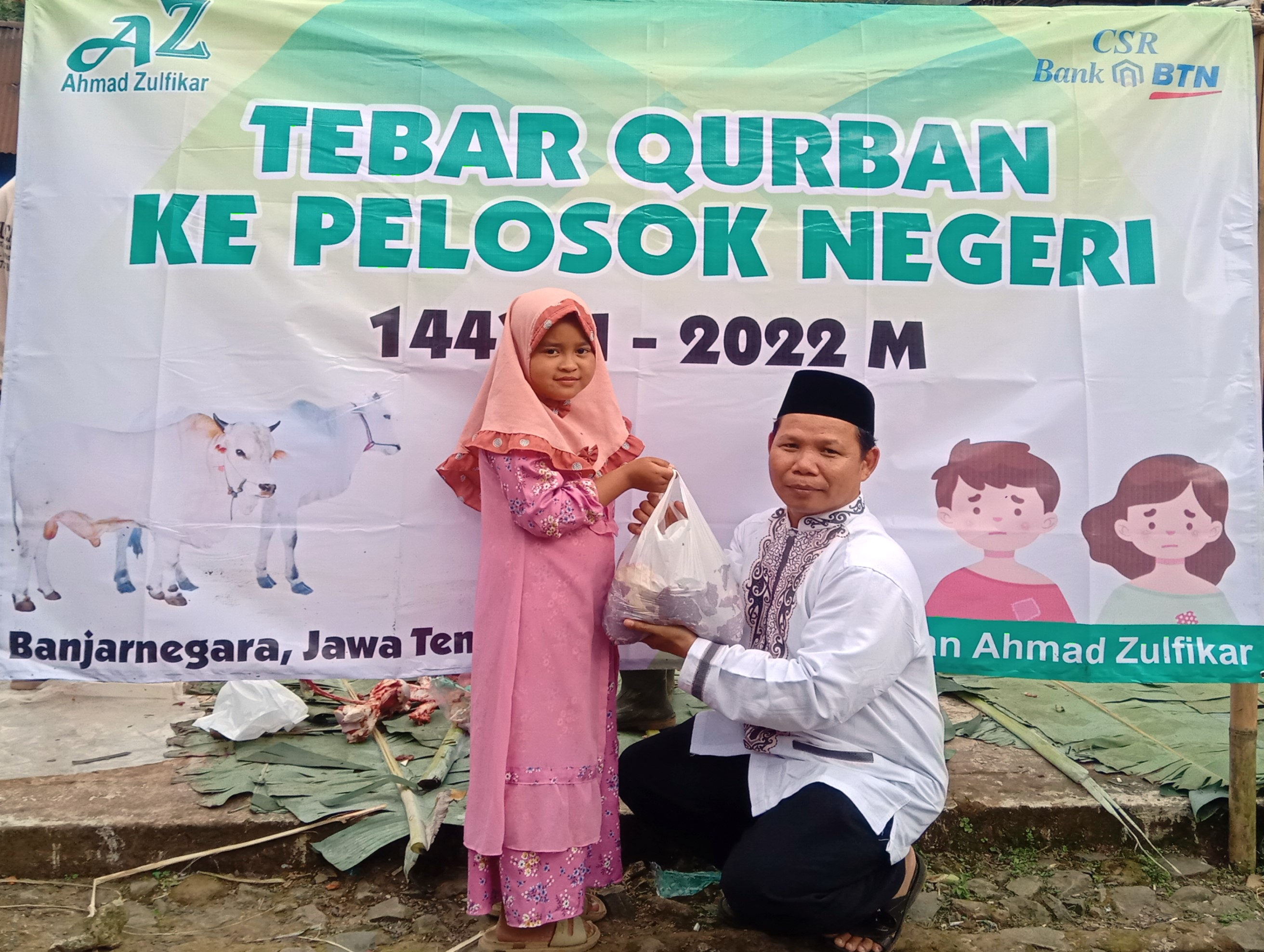 TEBAR HEWAN QURBAN KE PELOSOK NEGERI 2022