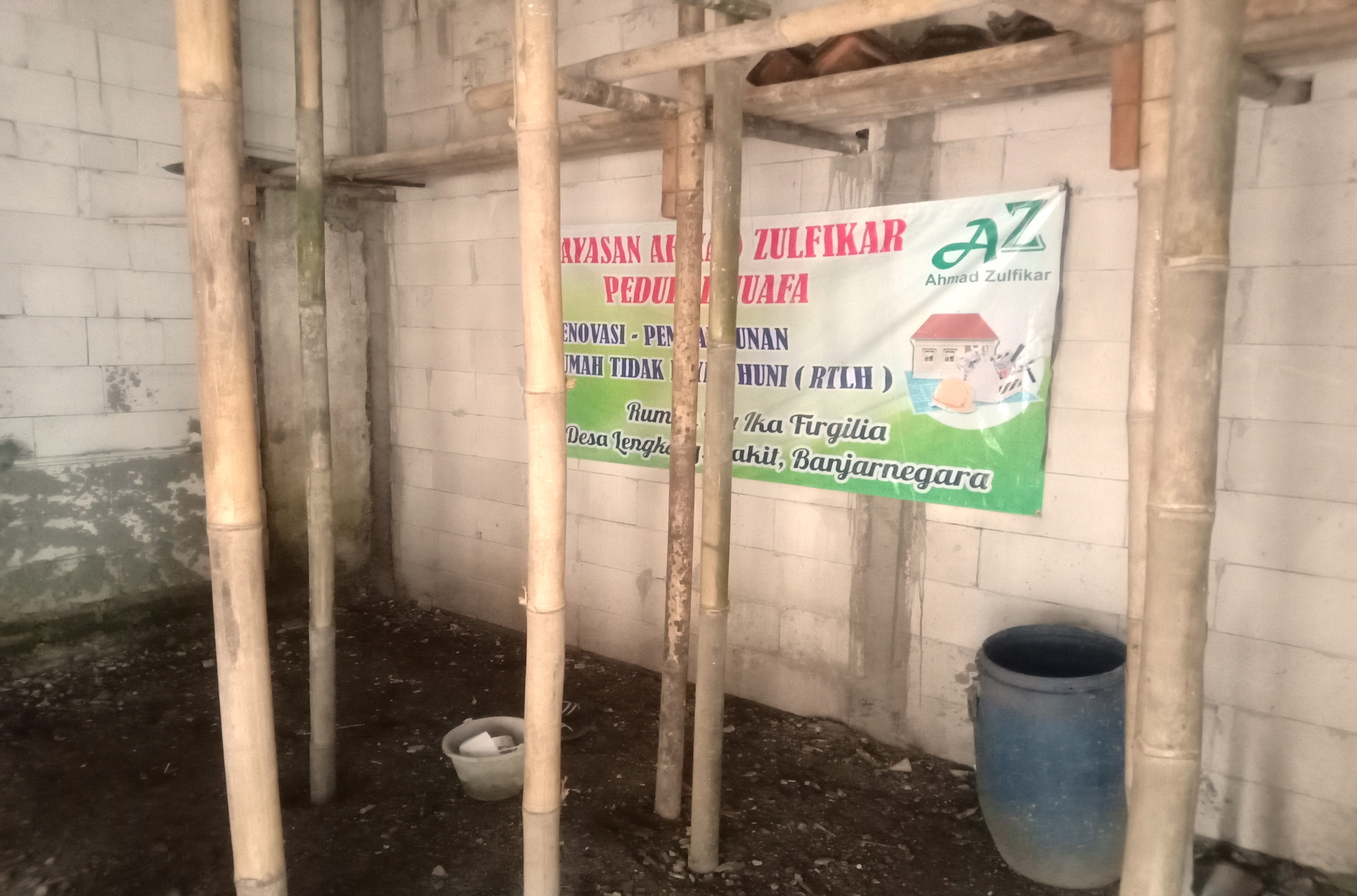 PEMBANGUNAN RUMAH UNTUK DHUAFA